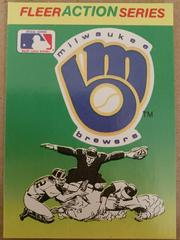 Milwaukee Brewers Baseball Cards 1990 Fleer Action Series Stickers Prices