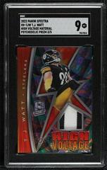 T. J. Watt [Psychedelic] #HV-TJW Football Cards 2022 Panini Spectra High Voltage Prices