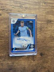 Kevin De Bruyne [Blue] #CA-KD Soccer Cards 2022 Topps Chrome UEFA Club Competitions Autographs Prices