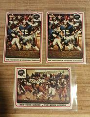 New York Giants [Defending A Tradition] #44 Football Cards 1976 Fleer Team Action Prices