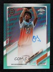 Alexandre Sarr [Aqua, Red OTE Refractor] #CA-AS1 Basketball Cards 2021 Topps Chrome OTE Overtime Elite Autographs Prices