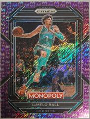 Lamelo Ball [Purple Shimmer] #10 Basketball Cards 2022 Panini Prizm Monopoly Prices