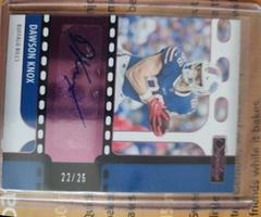 Dawson Knox [Pink] #SS-DKN Football Cards 2021 Panini Chronicles Signature Series Prices