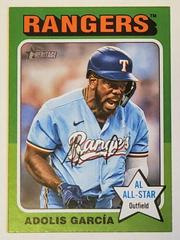 Adolis Garcia #86 Baseball Cards 2024 Topps Heritage Prices