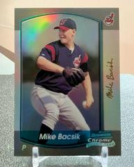Mike Bacsik [Refractor] #357 Baseball Cards 2000 Bowman Chrome Prices