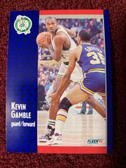 Kevin Gamble #11 Basketball Cards 1991 Fleer Prices