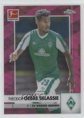 Theodor Gebre Selassie [Pink Wave Refractor] Soccer Cards 2020 Topps Chrome Bundesliga Prices