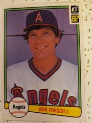 Ken Forsch #393 Baseball Cards 1982 Donruss Prices