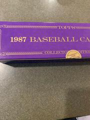 Complete Set Baseball Cards 1987 Topps Tiffany Prices