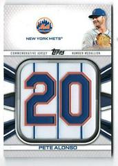 Pete Alonso Baseball Cards 2022 Topps Player Jersey Number Medallion Relics Prices