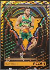 Jayson Tatum [Orange FOTL] #173 Basketball Cards 2023 Panini Recon Prices
