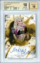 Alexa Bliss [Gold] Wrestling Cards 2018 Topps WWE Undisputed Autographs Prices