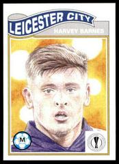 Harvey Barnes Soccer Cards 2021 Topps Living UEFA Champions League Prices