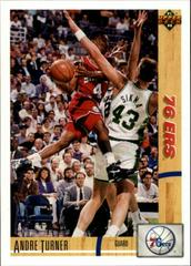 Andre Turner #134 Basketball Cards 1991 Upper Deck Prices