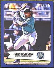 Julio Rodriguez [Blue] Baseball Cards 2023 Topps Throwback Thursday Prices