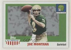 Joe Montana #8 Football Cards 2005 Topps All American Prices