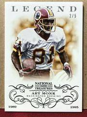 Art Monk [Century Black] #106 Football Cards 2013 Panini National Treasures Prices