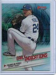 Franklin Perez Baseball Cards 2018 Bowman's Best Early Indications Prices