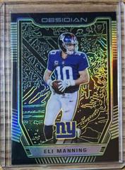 Eli Manning [Yellow] #90 Football Cards 2018 Panini Obsidian Prices