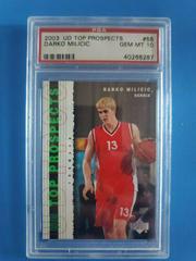 Darko Milicic #56 Basketball Cards 2003 Upper Deck Top Prospects Prices