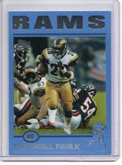 Marshall Faulk [Signed Jersey Blue] #44 Football Cards 2004 Topps Signature Edition Prices