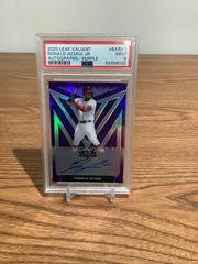 Ronald Acuna [Purple] #BA-RA1 Baseball Cards 2020 Leaf Valiant Autographs Prices