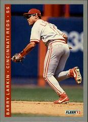 Barry Larkin #394 Baseball Cards 1993 Fleer Prices