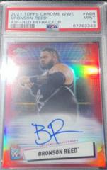 Bronson Reed [Red Refractor] #A-BR Wrestling Cards 2021 Topps Chrome WWE Autographs Prices