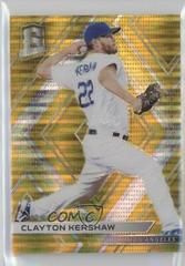 Clayton Kershaw [Gold Pulsar] #32 Baseball Cards 2018 Panini Chronicles Spectra Prices
