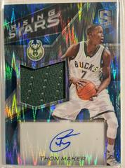 Thon Maker [Jersey Autograph Neon Blue] #105 Basketball Cards 2016 Panini Spectra Prices