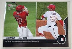 Mike Trout, Juan Soto #OS-24 Baseball Cards 2020 Topps Now Off Season Prices
