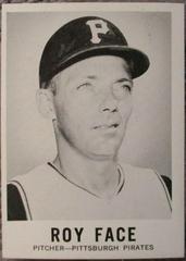 Roy Face #16 Baseball Cards 1960 Leaf Prices