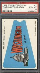 Washington [Sticker] Football Cards 1967 Topps Comic Pennants Prices