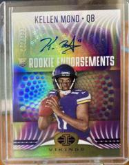 Kellen Mond #RE-21 Football Cards 2021 Panini Illusions Rookie Endorsements Autographs Prices