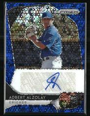 Adbert Alzolay [Blue Donut Circles Prizm] Baseball Cards 2020 Panini Prizm Rookie Autographs Prices
