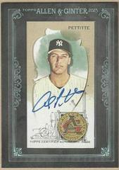 Andy Pettitte [Black] #MA-AP Baseball Cards 2023 Topps Allen & Ginter Mini Framed Autographs Prices