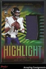 Justin Fields Football Cards 2021 Panini Illusions Highlight Swatches Prices