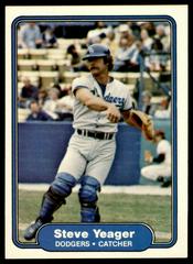 Steve Yeager #29 Baseball Cards 1982 Fleer Prices
