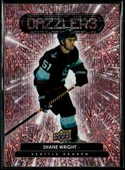 Shane Wright [Red] Hockey Cards 2022 Upper Deck Dazzlers Prices
