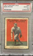 Bob Groom Baseball Cards 1914 Cracker Jack Prices