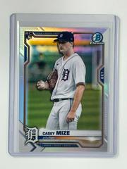 Casey Mize [SP] #9 Baseball Cards 2021 Bowman Chrome Prices