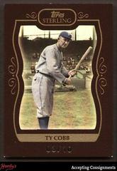Ty Cobb [Framed Gold] #214 Baseball Cards 2008 Topps Sterling Prices