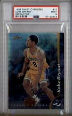 Kobe Bryant [Refractor] Basketball Cards 1998 Finest Oversized Prices