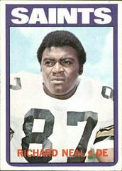 Richard Neal Football Cards 1972 Topps Prices