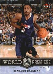 Renaldo Balkman #232 Basketball Cards 2006 Ultra Prices