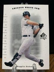 Magglio Ordonez #33 Baseball Cards 2001 SP Authentic Prices
