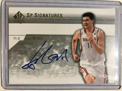 Yao Ming #YM-A Basketball Cards 2003 SP Authentic Signatures Prices