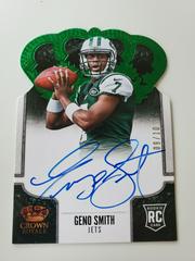 Geno Smith [Signature Die Cut Green] #211 Football Cards 2013 Panini Crown Royale Prices
