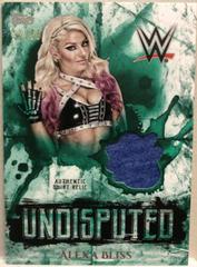 Alexa Bliss [Green] Wrestling Cards 2018 Topps WWE Undisputed Relics Prices