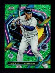 Miguel Cabrera [Green Space Dust] Baseball Cards 2023 Topps Cosmic Chrome Prices